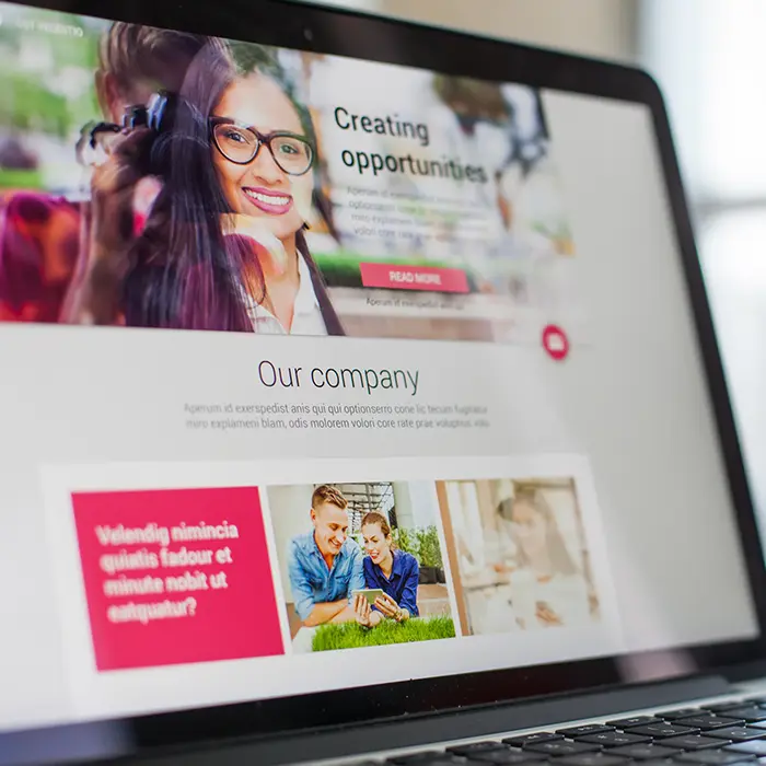 Web content development