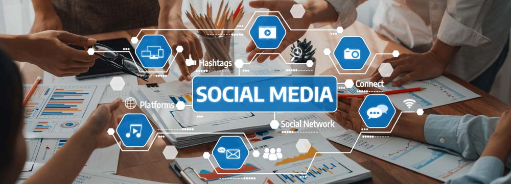 social media dashboard