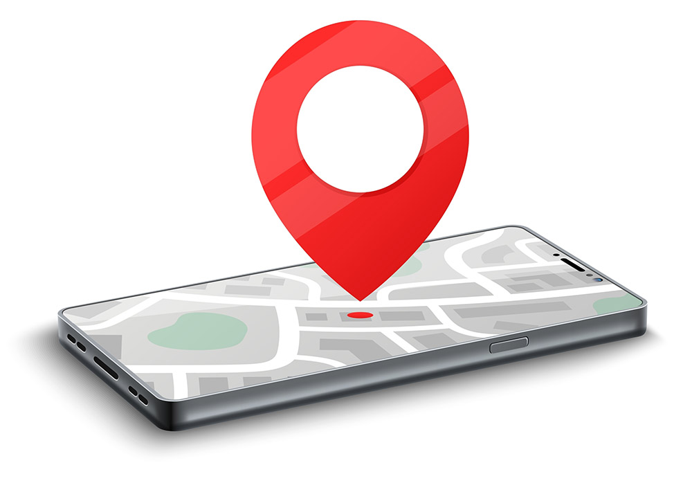 Map with pins showing local search results for “weight loss clinic near me”